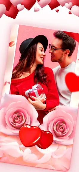 Game screenshot Valentines Photo Video Editor apk