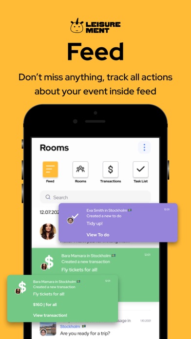 Leisurement Screenshot