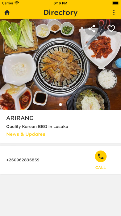 YelloBizZambia Screenshot
