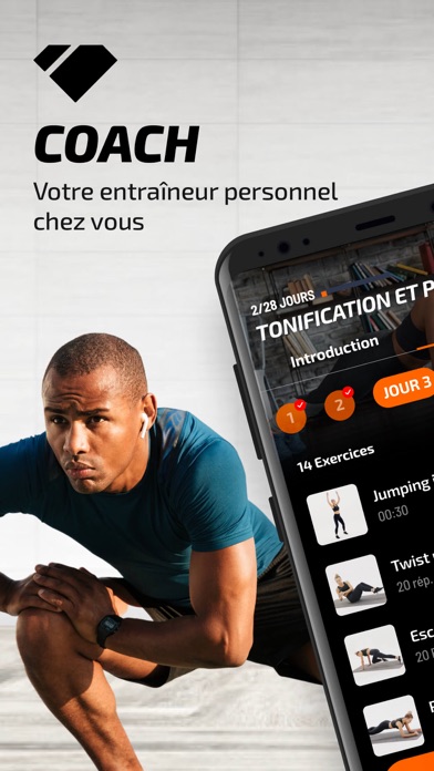 Screenshot #1 pour Fitness Coach de LEAP Fitness