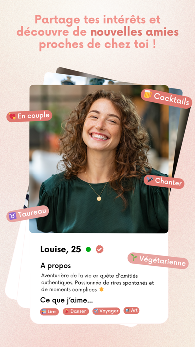 Palz - Des copines en un clic Screenshot