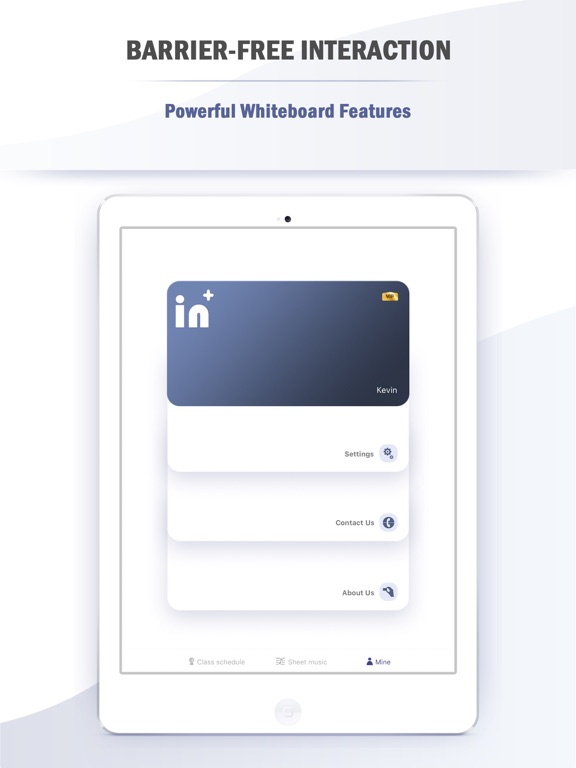 in+ Online Music Teaching Tool iPad screenshot 4 - Music app
