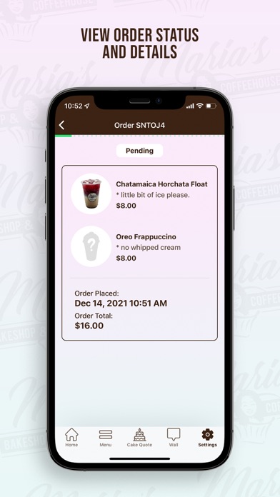 Maria's Bakeshop & Coffeehouse Screenshot