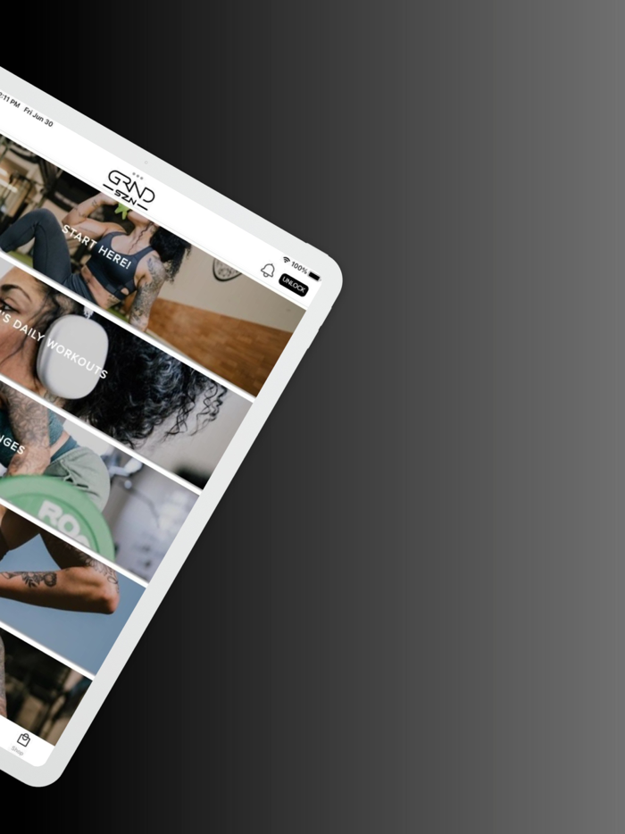 Grnd Szn Fitness App