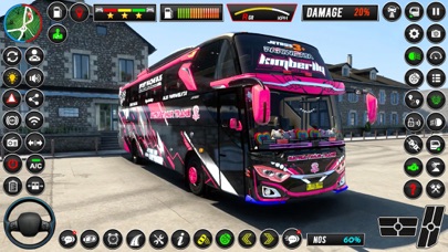 Bus Driver Bus Parking Game Screenshot