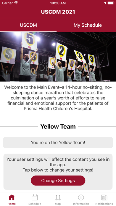 South Carolina Dance Marathon Screenshot