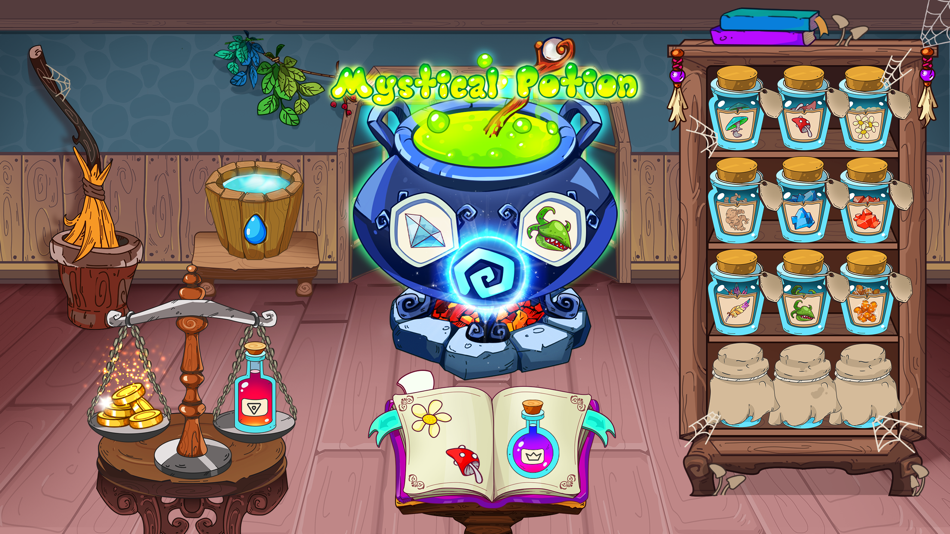 #1. Mystical potion mixing game (iOS) 由: Lev Dubrovskiy