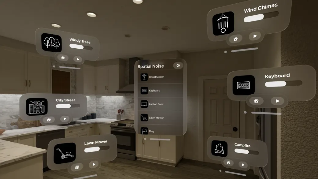 Spatial Noise: White Sounds screenshot 2