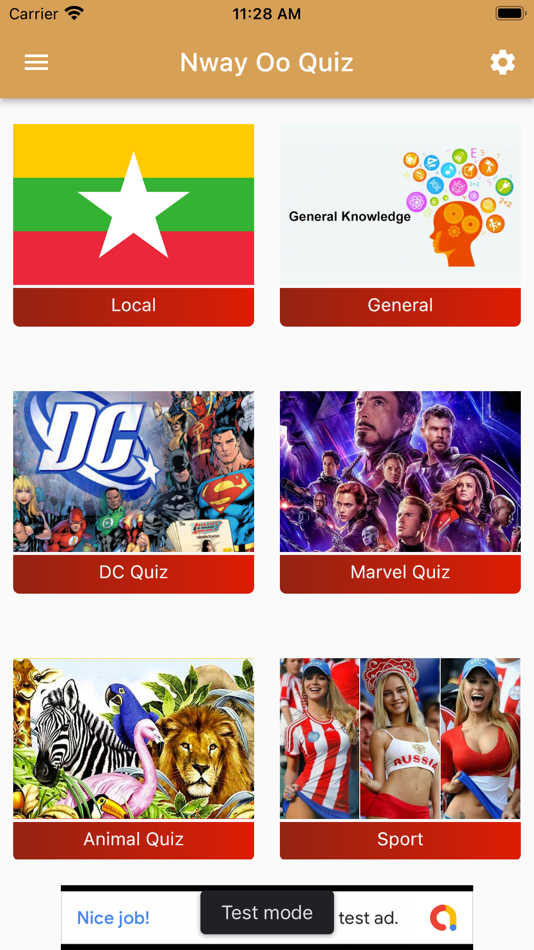 #3. Nway Oo Quiz (iOS) 由: LINN HTET