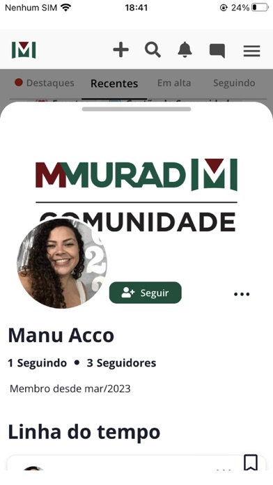Comunidade MMurad Screenshot