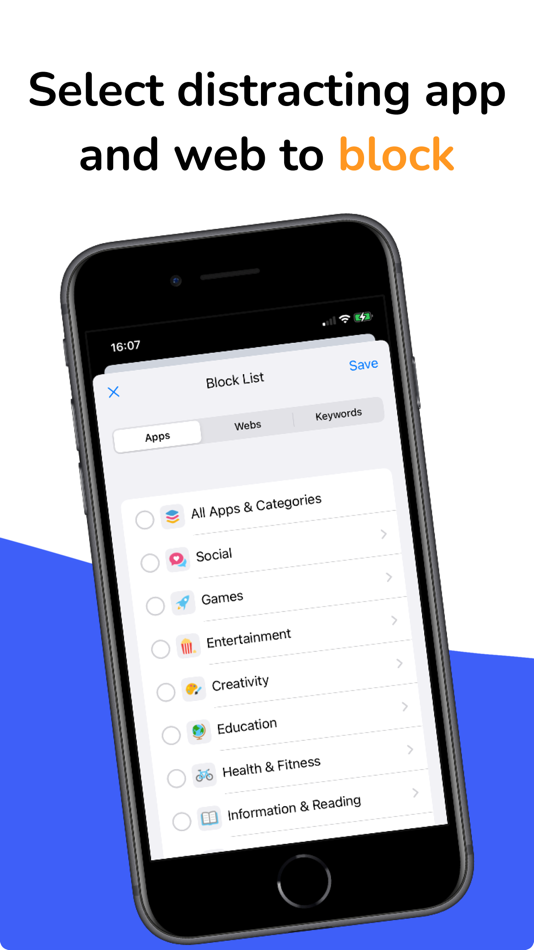 #3. Blocker App: Block app, Focus (iOS) 由: TOMOSIA VIET NAM COMPANY LIMITED