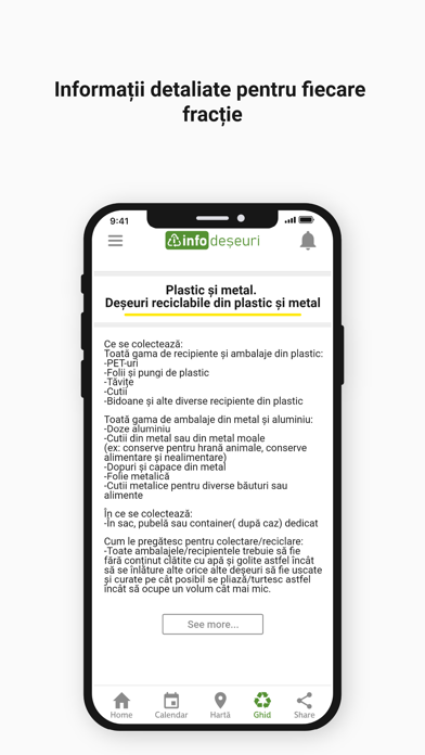 Info Deșeuri Screenshot