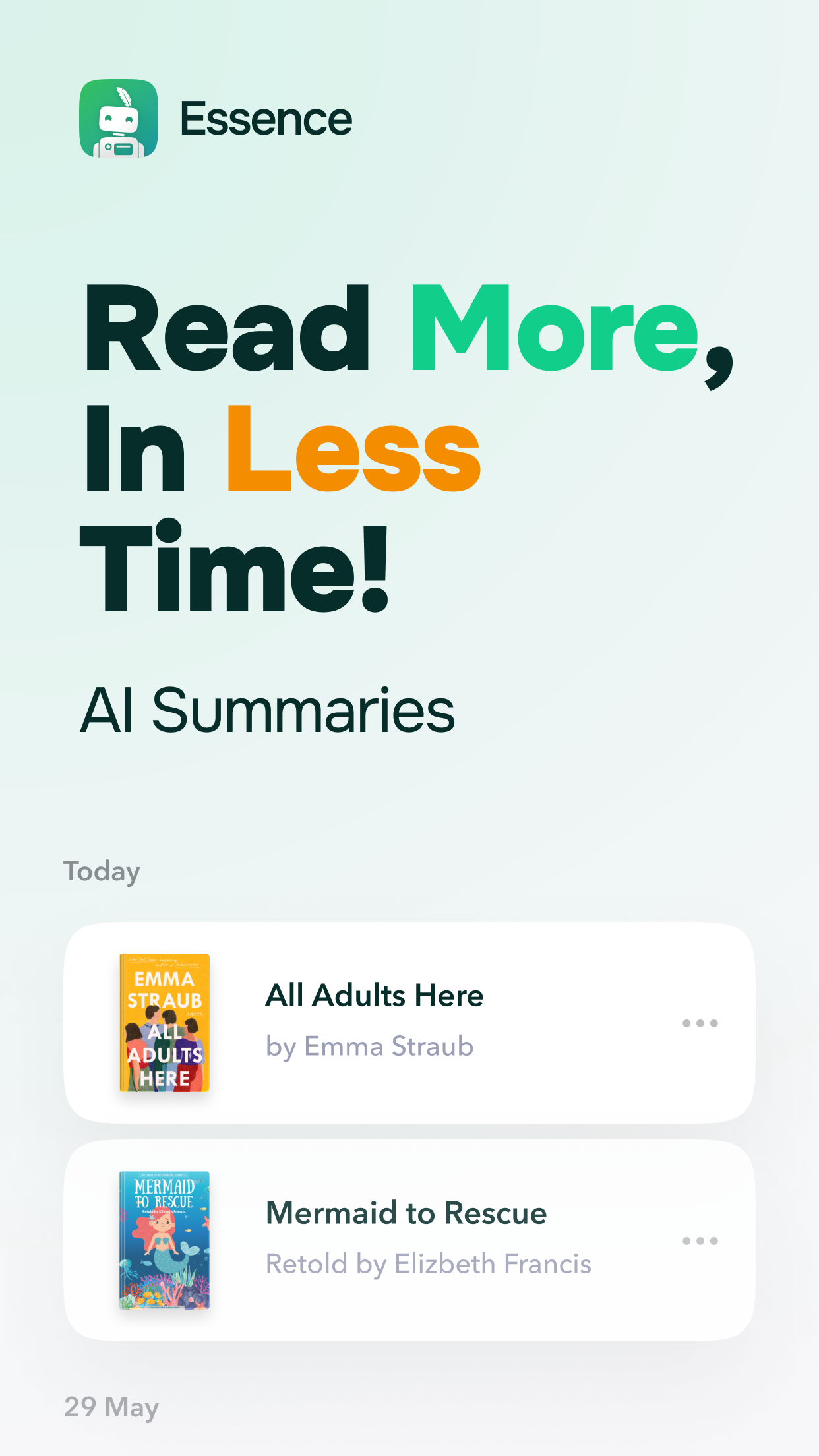 Essence - Text Summary