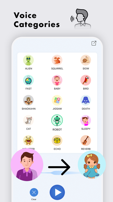 Girls Voice Changer ! Screenshot