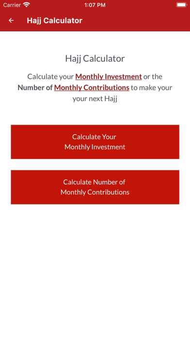 Lotus Capital Calculators Screenshot