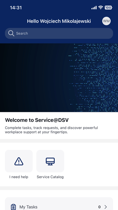 Service@DSV Screenshot