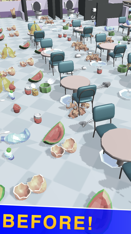 #4. Cleanup Restaurant Sim Game (iOS) 由: Atif Mumtaz
