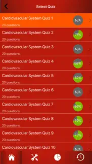 cardiovascular system trivia iphone screenshot 2