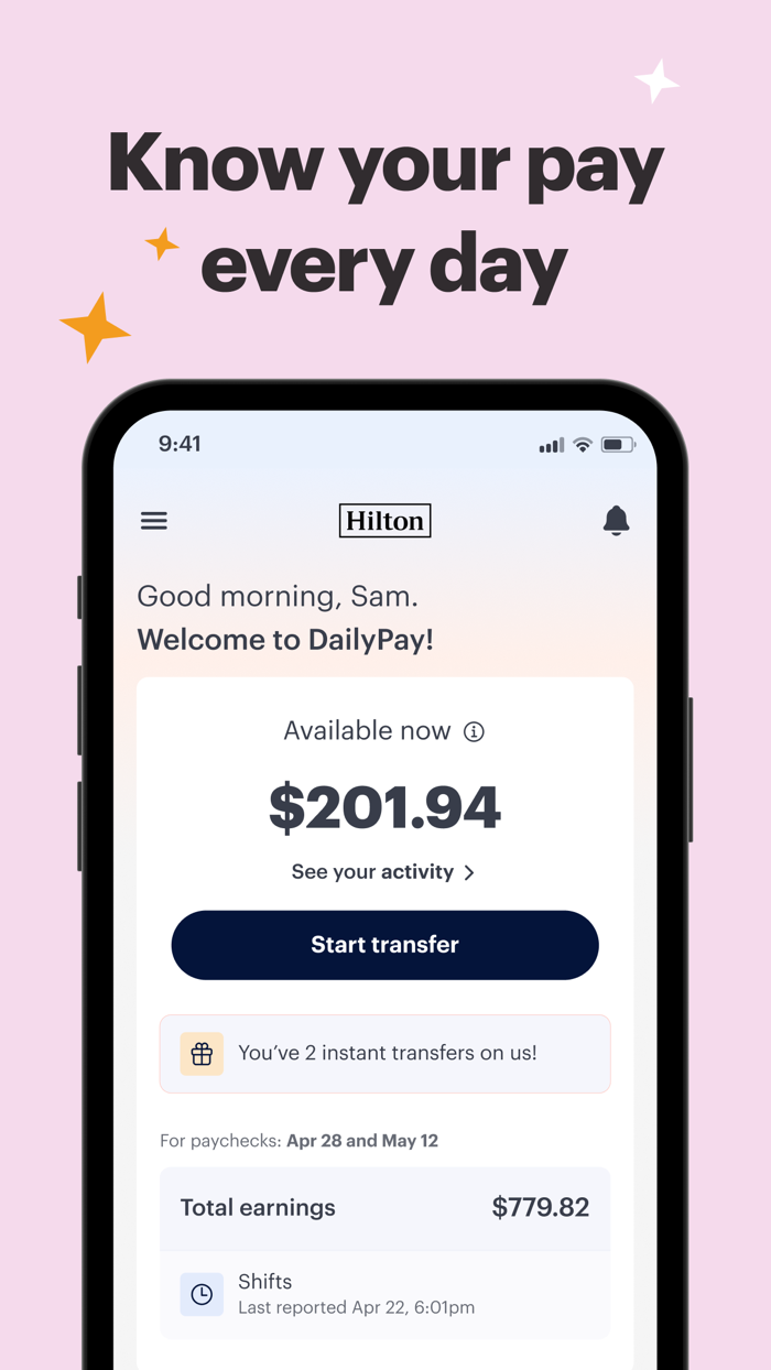 DailyPay On-Demand Pay