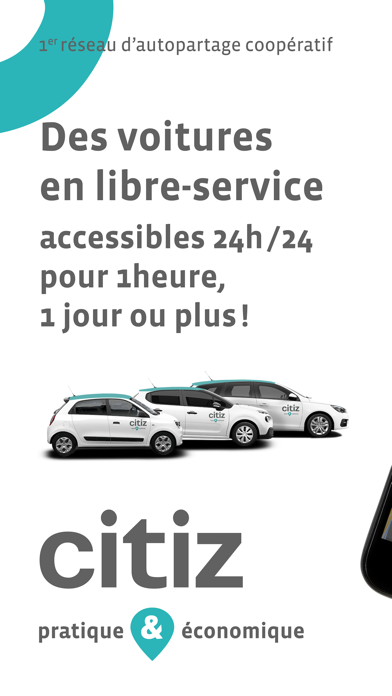 L'autopartage Citiz Screenshot