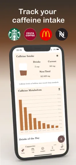 Game screenshot Coffee & Caffeine Tracker Log mod apk