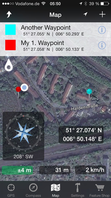 Screenshot #1 pour GPS & Maps: Localisateur