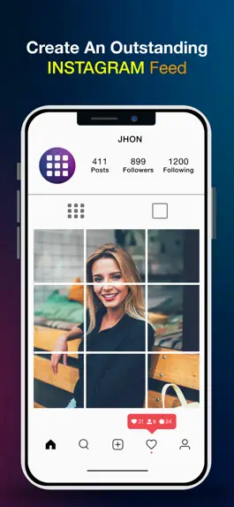 Game screenshot Grid Maker & No Crop Photo mod apk