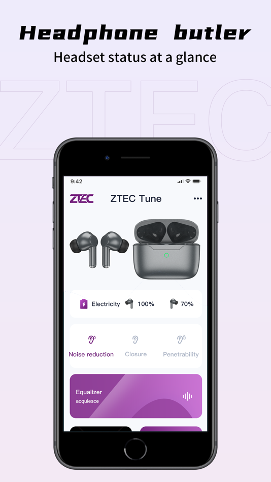 #1. ZTEC Tune (iOS) By: Shenzhen Dinghefeng Technology Co., Ltd.