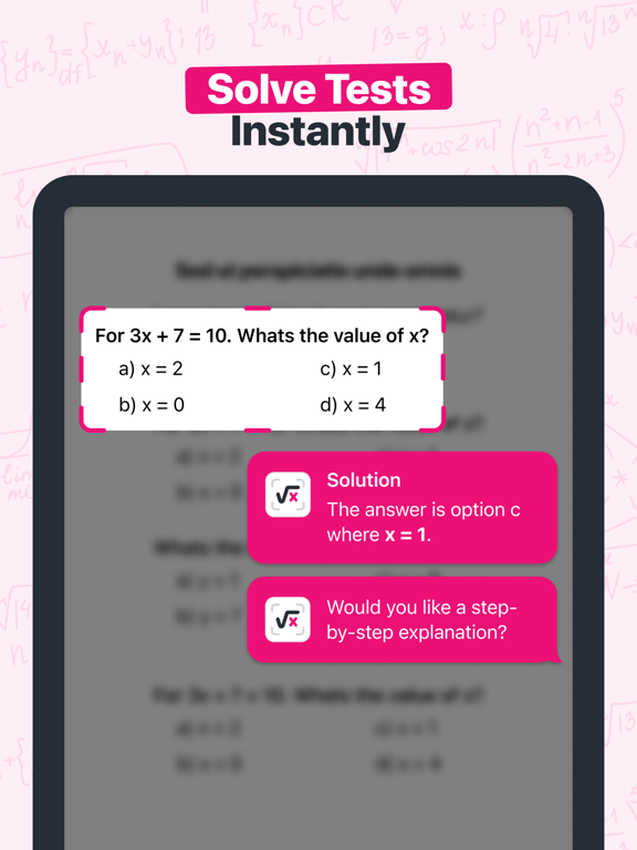 Screenshot #6 pour MathGPT - AI Homework Helper
