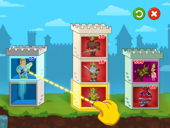 Hustle Castle: Kasteel spel iPad app afbeelding 1