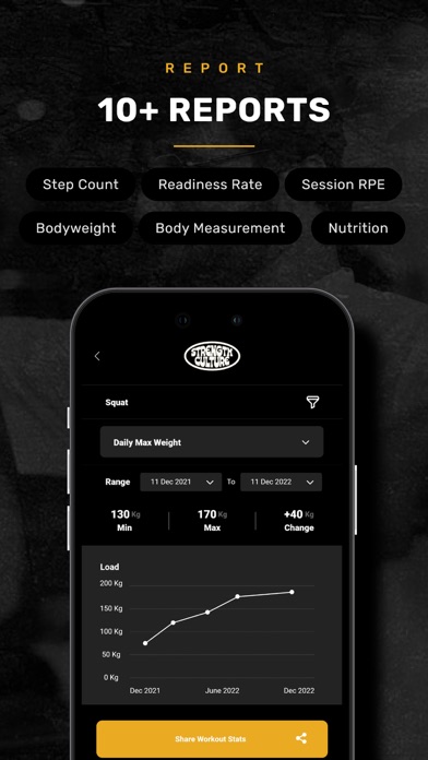 Strength Culture Training App Screenshot