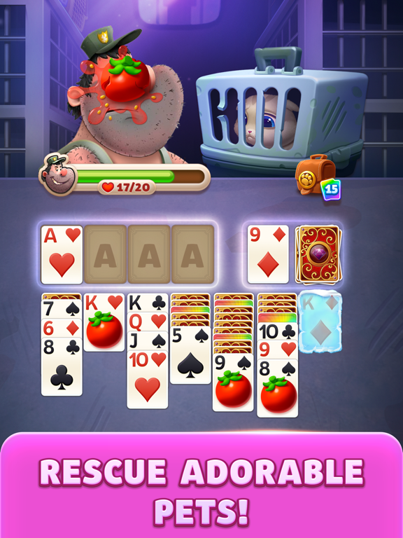 Screenshot #4 pour Solitaire Pets - Fun Card Game