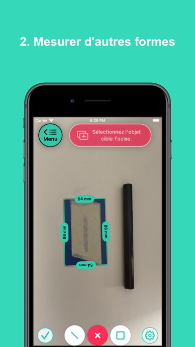 Screenshot #2 pour VisualRuler 2.0