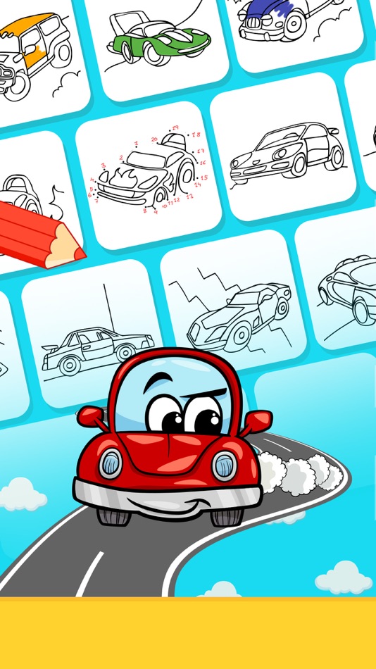 Cars Coloring Book Set - 4.1 - (iOS)