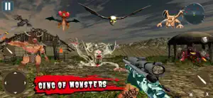 Wild Sniper Monster Game 3D screenshot #1 for iPhone