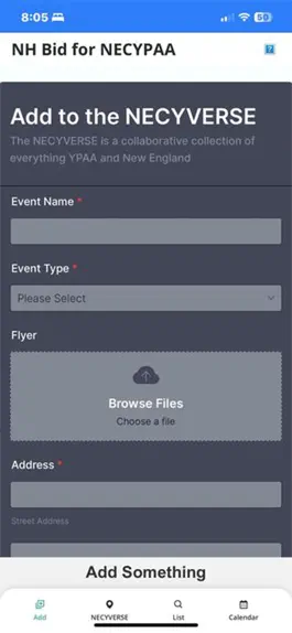 Game screenshot NECYVERSE - NH Bid for NECYPAA apk