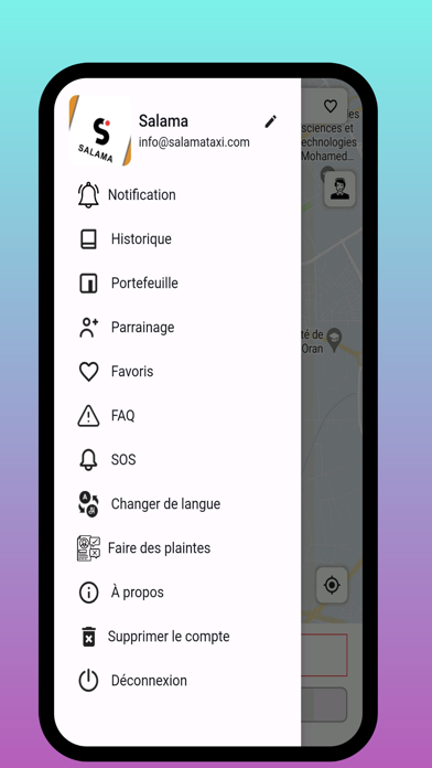 Salama-Taxi Screenshot