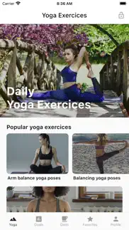 yoga exercices pro iphone screenshot 1