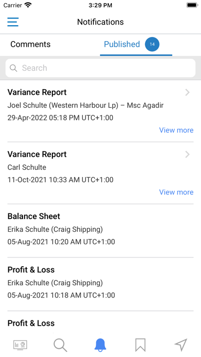 Screenshot 3 of FLEX LNG LiveFleet App