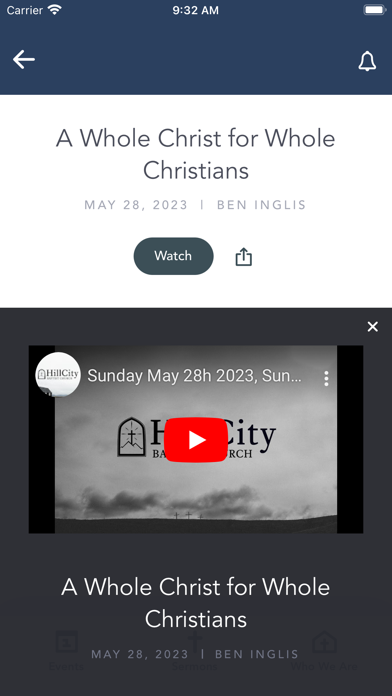 Hill City Baptist Church Screenshot