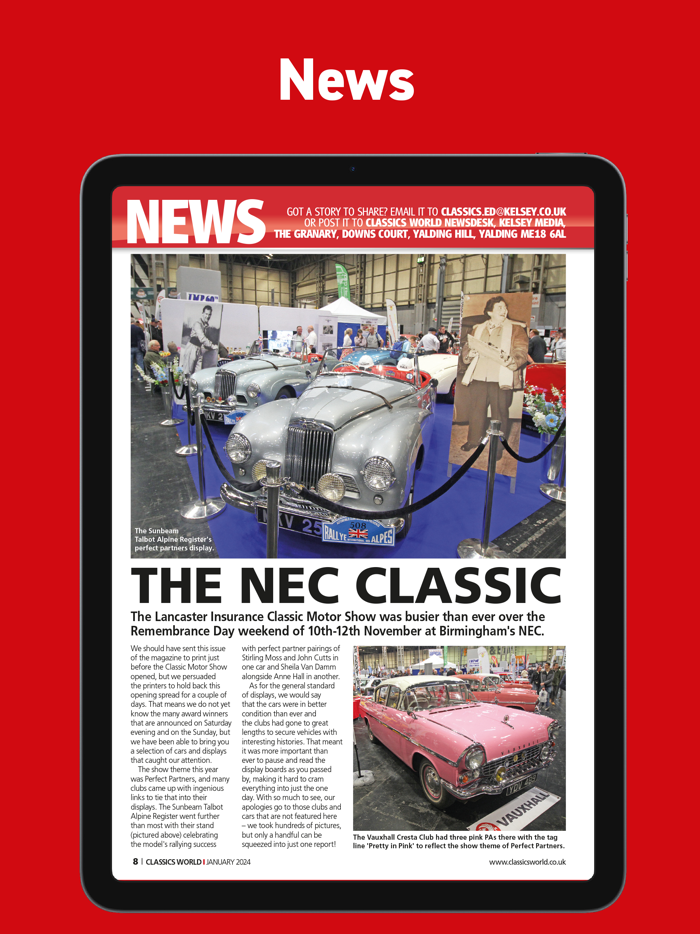 Classics World Magazine