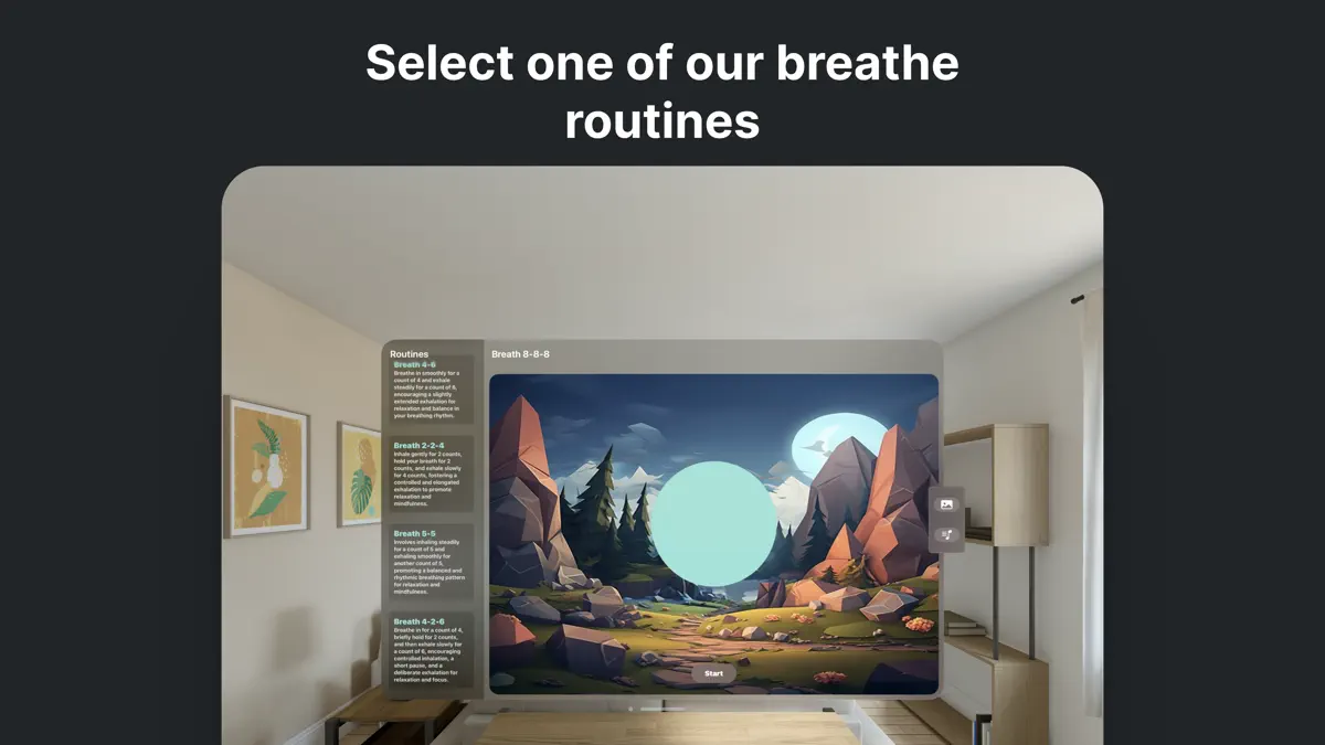 Breathing Exercises Aura Flow screenshot 2