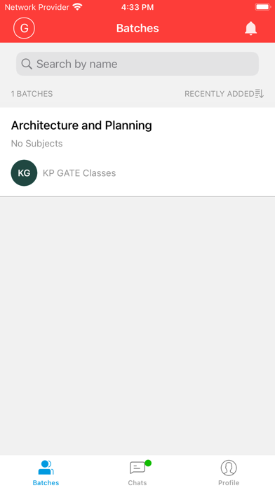 KP GATE Classes Screenshot