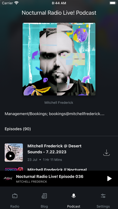 Nocturnal Radio Live! Screenshot