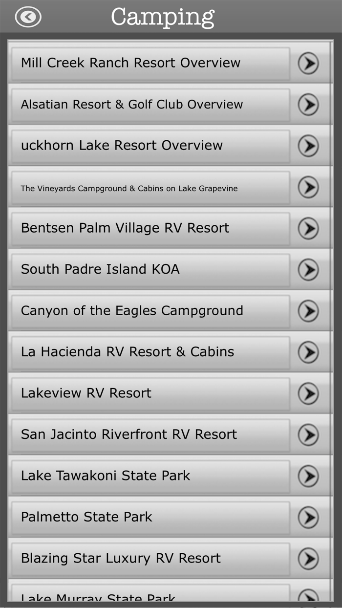 Texas - Camping and Trails