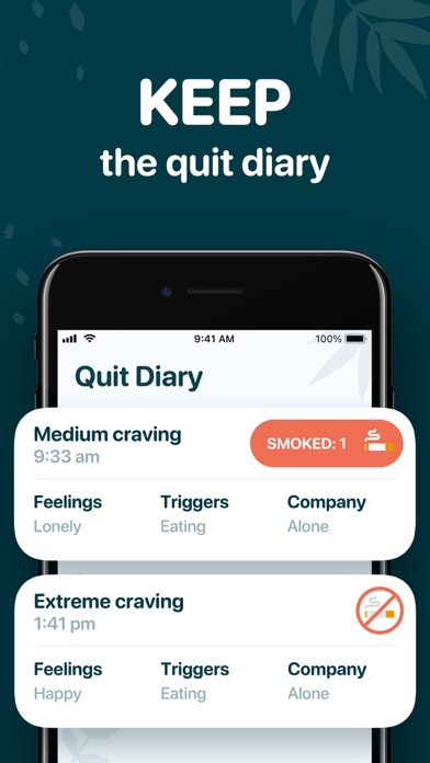 Quit Smoking App - Smoke Free Screenshot