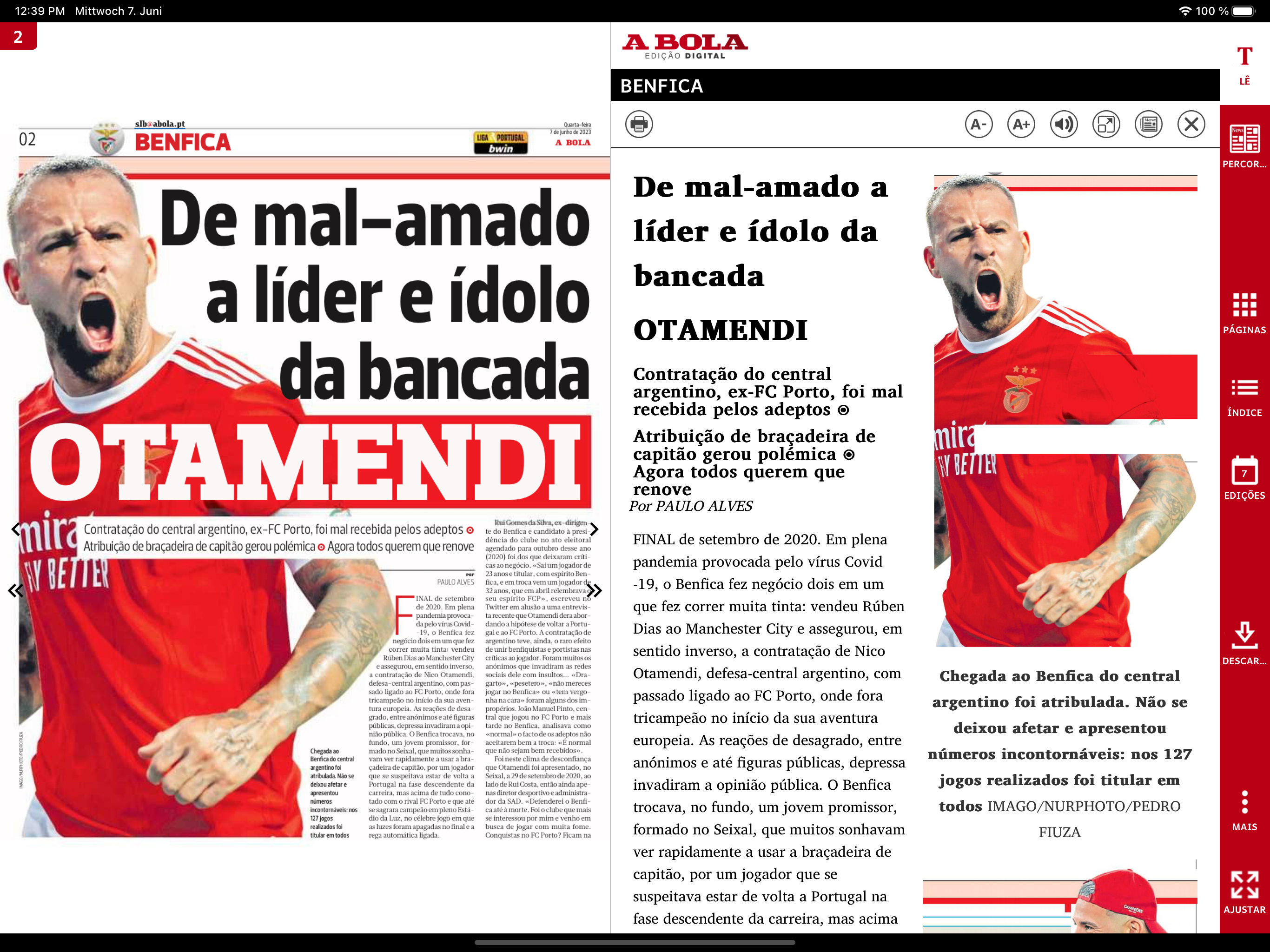 A BOLA – Edição Digital
