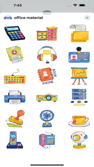 office material Screenshot