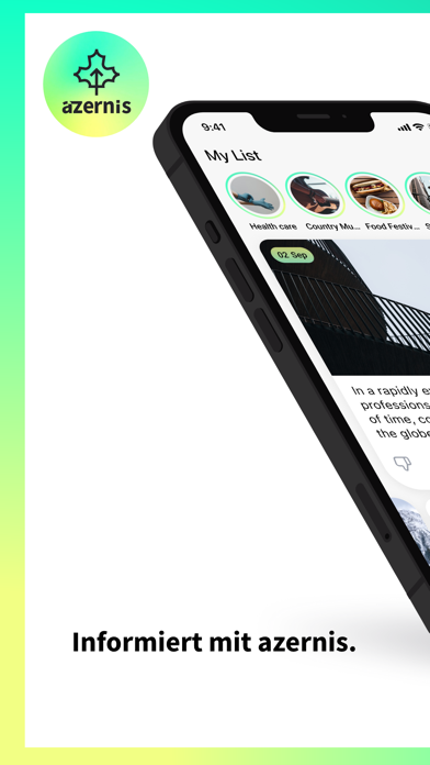 Screenshot #1 pour azernis News App