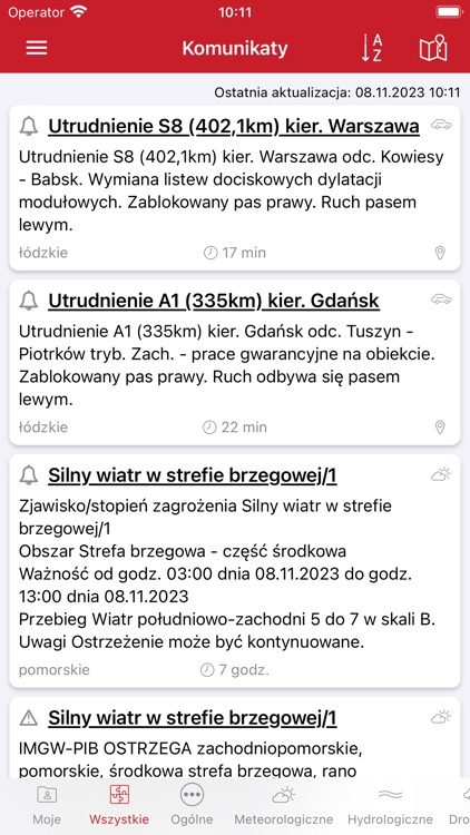Regionalny System Ostrzegania screenshot-3